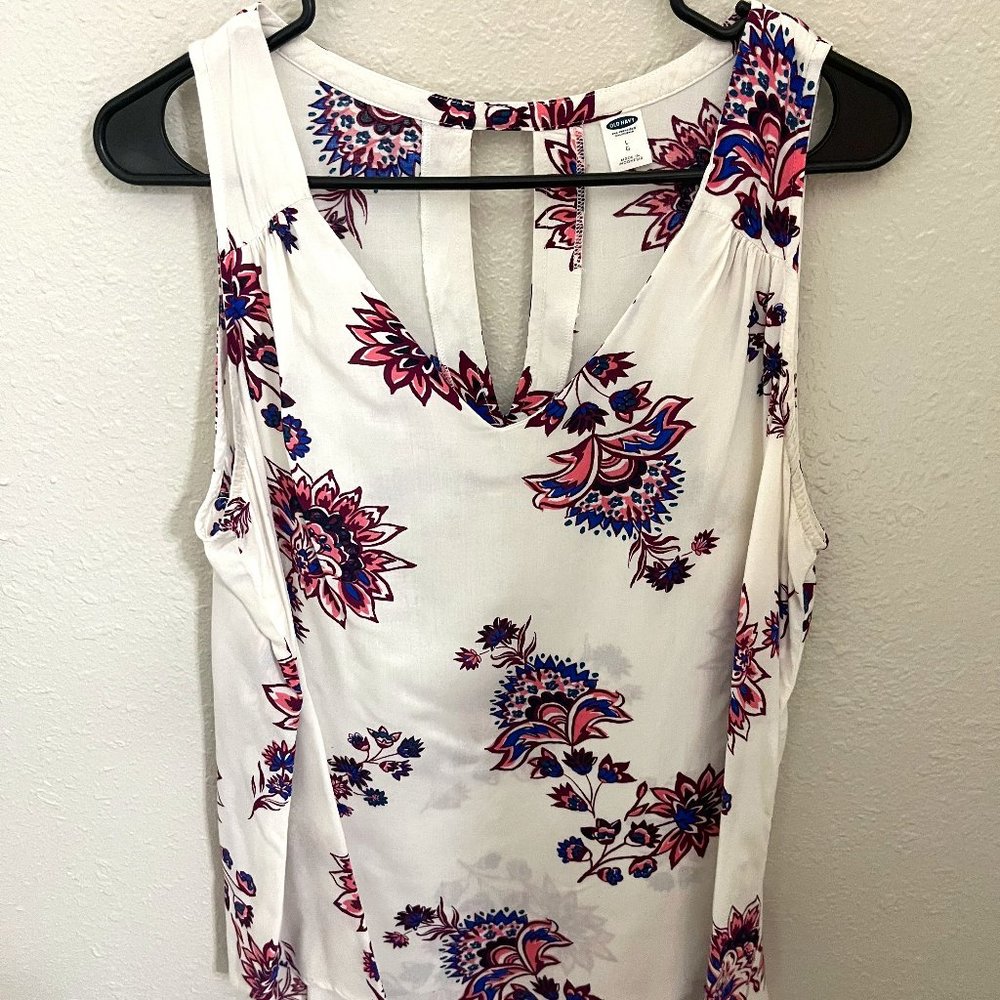 Flower Old Navy Shirt